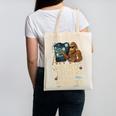 Weird Teachers Build Character Van Bigfoot Art Canvas Tote Bag, trending gift Weird Teachers Build Character Van Bigfoot Art Canvas Tote Bag, trending gift