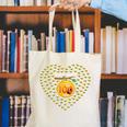 100 Days Of School Bee Hive Tree Hearts Teachers Student Kid Canvas Tote Bag, funny gift 100 Days Of School Bee Hive Tree Hearts Teachers Student Kid Canvas Tote Bag, funny gift