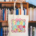 100 Days Of School Preppy 100th Day Of School Teacher Kids Canvas Tote Bag, funny gift