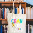 100th Day Of School Get Your Cray On Teacher Canvas Tote Bag, funny gift 100th Day Of School Get Your Cray On Teacher Canvas Tote Bag, funny gift