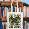 2nd Grade Teacher Student Camo Bow Back To School Canvas Tote Bag, 2nd Grade Teacher Tote Bags, funny gift 2nd Grade Teacher Student Camo Bow Back To School Canvas Tote Bag, 2nd Grade Teacher Tote Bags, funny gift