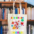 2nd Grade Is Out Of This World Space Rocket Planets Teacher Canvas Tote Bag, 2nd Grade Teacher Tote Bags, funny gift