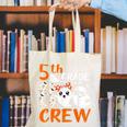 5th Grade Boo Crew Teachers Students Ghost Halloween Canvas Tote Bag, funny gift 5th Grade Boo Crew Teachers Students Ghost Halloween Canvas Tote Bag, funny gift
