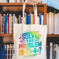 67 Meme PEMDAS Elementary Math Teacher Six Seven Canvas Tote Bag, funny gift