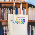 67 Meme Square Root 4489 Slang Math Teacher Tie Dye Canvas Tote Bag, funny gift