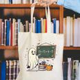 67 Teacher Halloween Ghost Six Seven Meme Math Joke Canvas Tote Bag, funny gift 67 Teacher Halloween Ghost Six Seven Meme Math Joke Canvas Tote Bag, funny gift