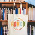 ABCD 3rd Grade Rocks Pencil Lightning Teachers Rock Boys Canvas Tote Bag, funny gift ABCD 3rd Grade Rocks Pencil Lightning Teachers Rock Boys Canvas Tote Bag, funny gift