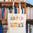 ABCD Kindergarten Rocks Back To School Teacher Kindergarten Canvas Tote Bag, funny gift ABCD Kindergarten Rocks Back To School Teacher Kindergarten Canvas Tote Bag, funny gift