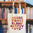 ABCs Learning Kindergarten Teacher Halloween Alphabet Canvas Tote Bag, funny gift ABCs Learning Kindergarten Teacher Halloween Alphabet Canvas Tote Bag, funny gift