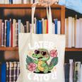 Alligator Later Gator Teacher Summer Last Day Fun Canvas Tote Bag, funny gift Alligator Later Gator Teacher Summer Last Day Fun Canvas Tote Bag, funny gift