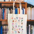 American Sign Language For Teachers ASL Alphabet Canvas Tote Bag, funny gift