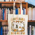 Boo Crew Daycare Teacher Matching Halloween Costume Ghost Canvas Tote Bag, funny gift