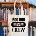 Boo Boo Crew First Aid School Nurse Day Care Teacher Canvas Tote Bag, funny gift