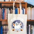 Boo Jour Ghost Halloween French Teacher Cute Coffe Croissant Canvas Tote Bag, funny gift Boo Jour Ghost Halloween French Teacher Cute Coffe Croissant Canvas Tote Bag, funny gift