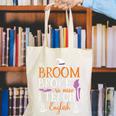 My Broom Broke So Now I Teach English English Teacher Witch Canvas Tote Bag, English Teacher Tote Bags, funny gift