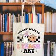 You Can't Scare Me I Teach Art Retro Teacher Ghost Halloween Canvas Tote Bag, funny gift You Can't Scare Me I Teach Art Retro Teacher Ghost Halloween Canvas Tote Bag, funny gift