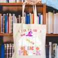 You Can't Scare Me I Teach Pre-k Halloween Teacher Canvas Tote Bag, funny gift