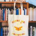 You Can't Scare Me I Teach Preschool Teacher Halloween Ghost Canvas Tote Bag, funny gift You Can't Scare Me I Teach Preschool Teacher Halloween Ghost Canvas Tote Bag, funny gift