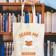 You Can't Scare Me I Teach History Retro Teacher Halloween Canvas Tote Bag, History Teacher Tote Bags, funny gift You Can't Scare Me I Teach History Retro Teacher Halloween Canvas Tote Bag, History Teacher Tote Bags, funny gift