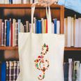 Christmas Musical Note Music Lover Teacher Sing Carols Jesus Canvas Tote Bag, funny gift