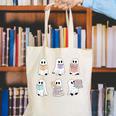 Cute Boo Ghost Reading Books Halloween Librarian Teacher Kid Canvas Tote Bag, funny gift Cute Boo Ghost Reading Books Halloween Librarian Teacher Kid Canvas Tote Bag, funny gift