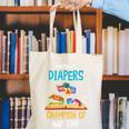 Daycare Provider Master Of Diapers Childcare Teacher Canvas Tote Bag, funny gift