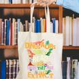 Dinosaurs Didn't Read Now They Are Extinct Reading Teacher Canvas Tote Bag, funny gift