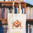 Lets Eat Kids Punctuation Saves Lives Thanksgiving Teacher Canvas Tote Bag, funny gift