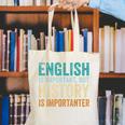 English Is Important But History Is Importanter Teacher Canvas Tote Bag, History Teacher Tote Bags, English Teacher Tote Bags, funny gift English Is Important But History Is Importanter Teacher Canvas Tote Bag, History Teacher Tote Bags, English Teacher Tote Bags, funny gift