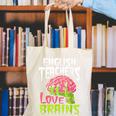 English Teachers Love Brains Zombie Teacher School Halloween Canvas Tote Bag, English Teacher Tote Bags, funny gift English Teachers Love Brains Zombie Teacher School Halloween Canvas Tote Bag, English Teacher Tote Bags, funny gift