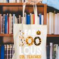 Faboolous ESL ESOL Teacher Spooky Teacher Halloween Costume For Men Women Canvas Tote Bag, Esl Teacher Tote Bags, funny gift Faboolous ESL ESOL Teacher Spooky Teacher Halloween Costume For Men Women Canvas Tote Bag, Esl Teacher Tote Bags, funny gift