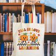 Fall In Love With Learning Teacher Student Autumn Pumpkin Canvas Tote Bag, funny gift Fall In Love With Learning Teacher Student Autumn Pumpkin Canvas Tote Bag, funny gift