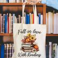 Fall In Love With Reading Book Autumn Teachers Pumpkins Canvas Tote Bag, funny gift Fall In Love With Reading Book Autumn Teachers Pumpkins Canvas Tote Bag, funny gift