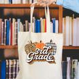 Fall Teacher Shirt 3rd Grade Teacher Retro Halloween Pumpkin Canvas Tote Bag, funny gift Fall Teacher Shirt 3rd Grade Teacher Retro Halloween Pumpkin Canvas Tote Bag, funny gift