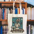 FCS Teacher Skeleton Halloween Family And Consumer Science Canvas Tote Bag, Science Teacher Tote Bags, funny gift