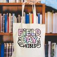 Field Day Vibes For Teacher Kids Happy Field Day 2025 Canvas Tote Bag, funny gift Field Day Vibes For Teacher Kids Happy Field Day 2025 Canvas Tote Bag, funny gift