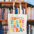 In My First Grade Era 1st Grade Teacher Back To School Canvas Tote Bag, First Grade Teacher Tote Bags, funny gift In My First Grade Era 1st Grade Teacher Back To School Canvas Tote Bag, First Grade Teacher Tote Bags, funny gift
