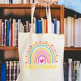 Future Teacher Rainbow Canvas Tote Bag, Future Teacher Tote Bags, funny gift Future Teacher Rainbow Canvas Tote Bag, Future Teacher Tote Bags, funny gift