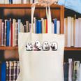 Ghost Science Teacher Chemistry Laboratory Halloween Canvas Tote Bag, Science Teacher Tote Bags, funny gift