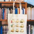 Ghosts Halloween Montessori Teacher Educator Costume Canvas Tote Bag, funny gift