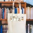 Ghosts Reading Books Library Halloween Teacher Men Women Kid Canvas Tote Bag, funny gift Ghosts Reading Books Library Halloween Teacher Men Women Kid Canvas Tote Bag, funny gift