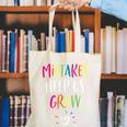 Growth Mindset Positive Back To School Teacher Student Canvas Tote Bag, funny gift
