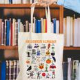 Halloween Alphabet ABCs Learning Kindergarten Teacher Canvas Tote Bag, funny gift Halloween Alphabet ABCs Learning Kindergarten Teacher Canvas Tote Bag, funny gift