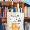 Halloween PE Teacher Shirt Can't Scare Me Canvas Tote Bag, Pe Teacher Tote Bags, funny gift Halloween PE Teacher Shirt Can't Scare Me Canvas Tote Bag, Pe Teacher Tote Bags, funny gift