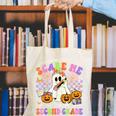 Halloween Teacher You Can't Scare Me I Teach Second Grade Canvas Tote Bag, funny gift