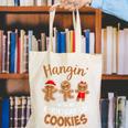 Hangin My Kindergarten Cookie Gingerbread Christmas Teacher For Men Women Kids Canvas Tote Bag, funny gift Hangin My Kindergarten Cookie Gingerbread Christmas Teacher For Men Women Kids Canvas Tote Bag, funny gift