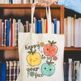 Happy To See Your Face Teacher Apple Canvas Tote Bag, funny gift Happy To See Your Face Teacher Apple Canvas Tote Bag, funny gift