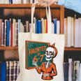 Haunted By 6-7 Six Seven 67 Math Teacher Halloween Skeleton Canvas Tote Bag, funny gift Haunted By 6-7 Six Seven 67 Math Teacher Halloween Skeleton Canvas Tote Bag, funny gift