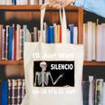 I'Ll Just Wait Until It's Quiet Spanish Teacher Halloween Men Women Kids Canvas Tote Bag, funny gift I'Ll Just Wait Until It's Quiet Spanish Teacher Halloween Men Women Kids Canvas Tote Bag, funny gift