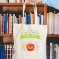 I'm That Awesome Paraeducator Teacher Canvas Tote Bag, funny gift
